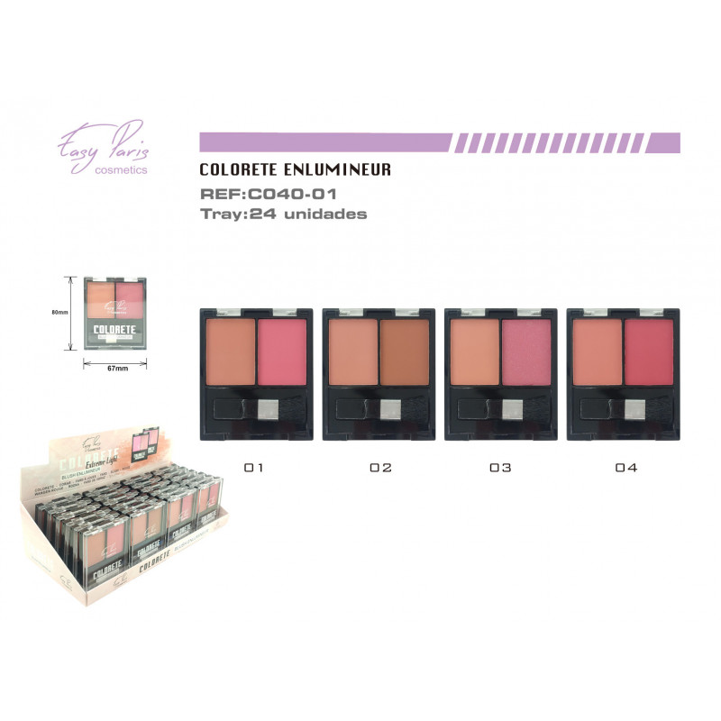 COLORETE BLUSH ENLUMINEUR 24/U
