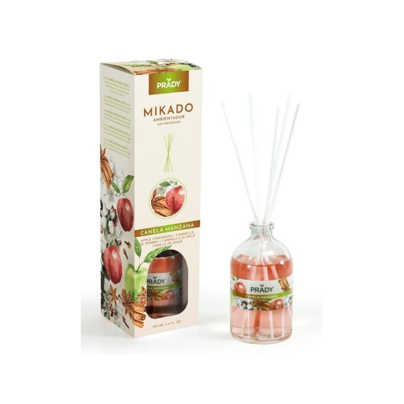 MIKADO AMB. CANELA & MANZANA PRADY 100ML