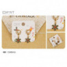 PENDIENTES NAVIDEÑOS 12/P CS09041U