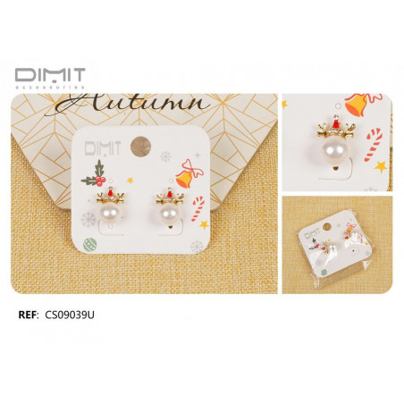 PENDIENTES NAVIDEÑOS 12/P CS09039U
