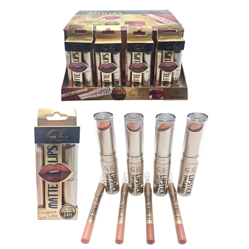 KIT B.DE LABIOS FIJO+PERFILADOR 24/U