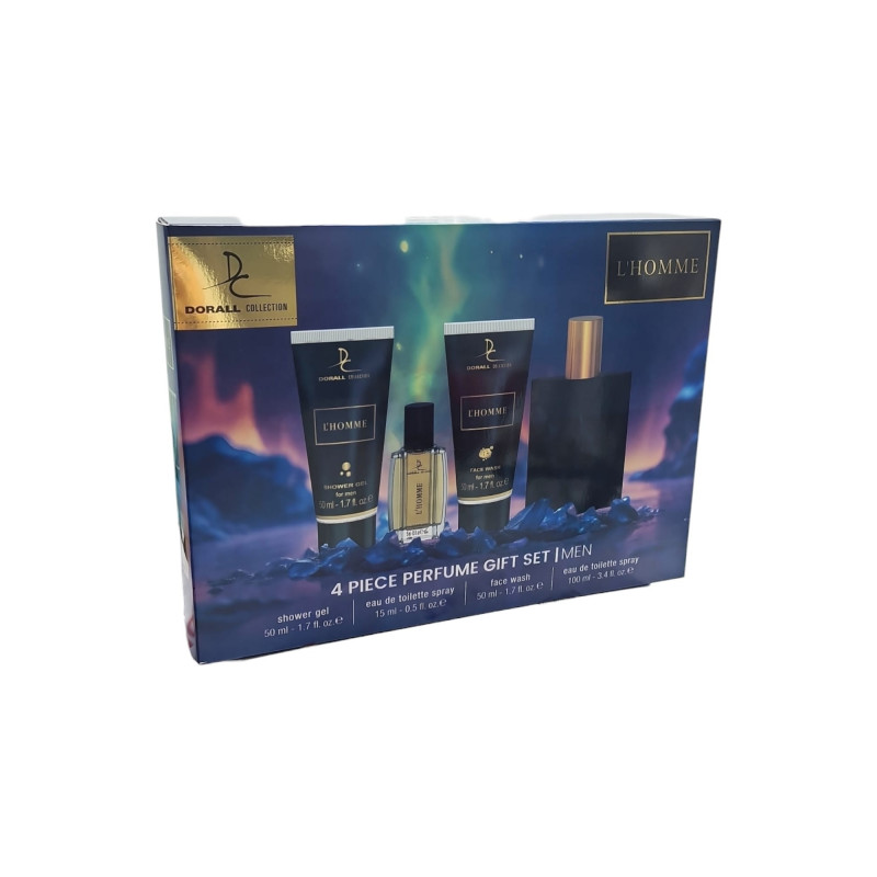 EST.L'HOMME EAU 100ML+15ML+GEL+FACE WASH