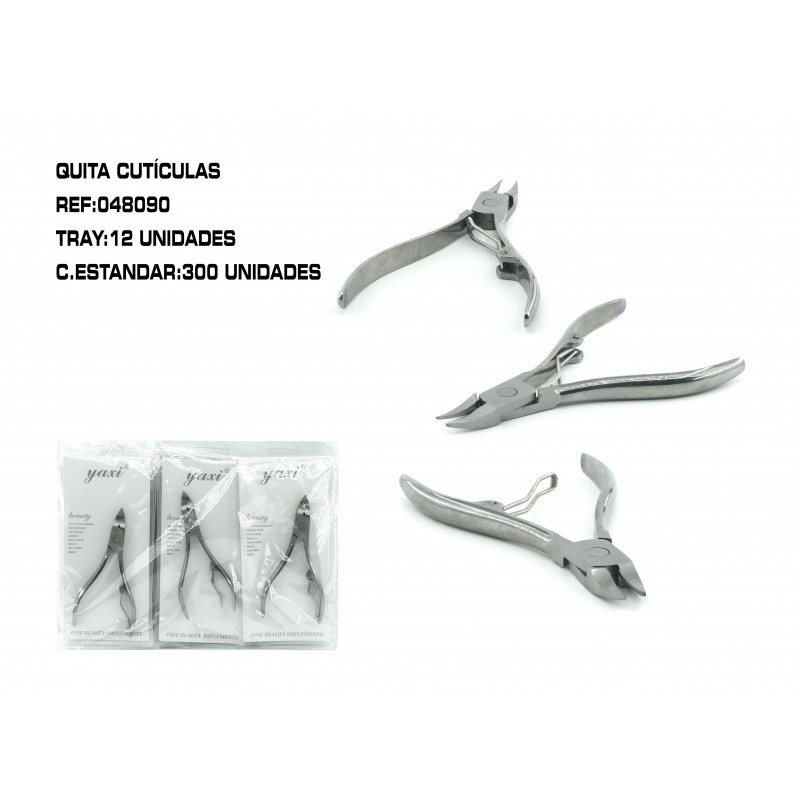 CORTAUÑA PEDICURA ACERO 12/U
