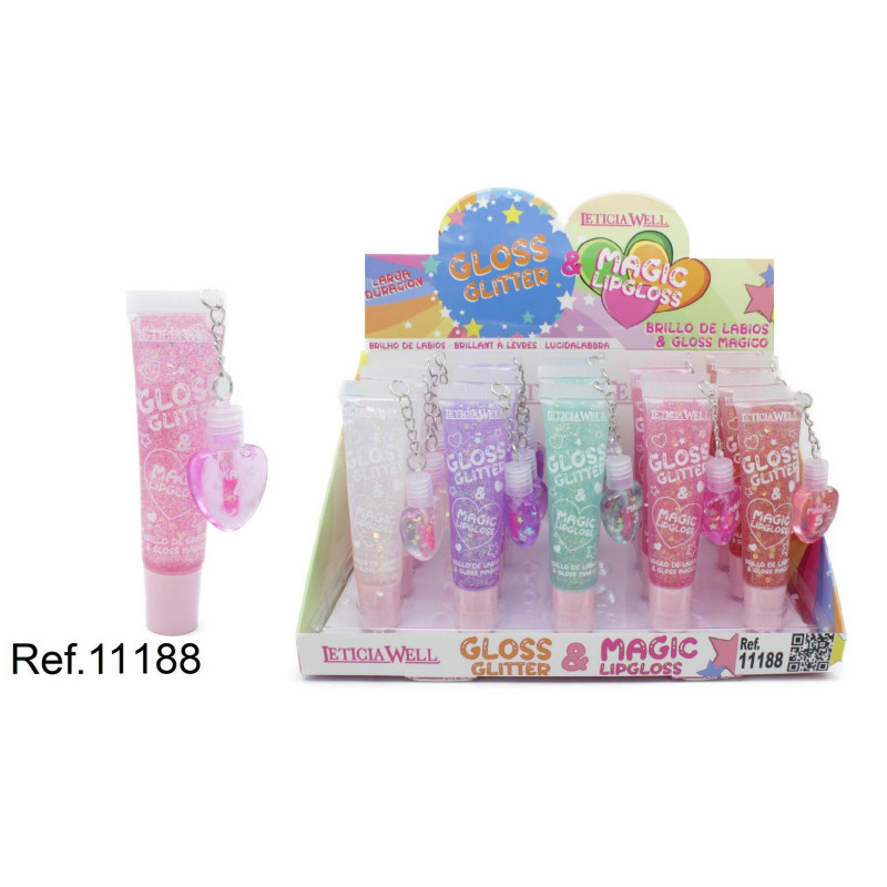 LIPGLOSS GLITTER+MAGIC GLOSS CORAZON 20/U 11188