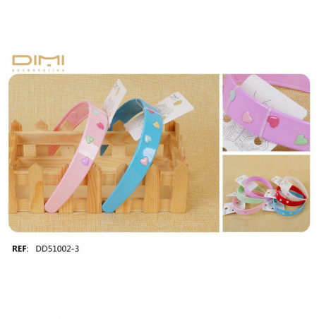 DIADEMA NIÑAS 2.5CM 12/U DD51002-3