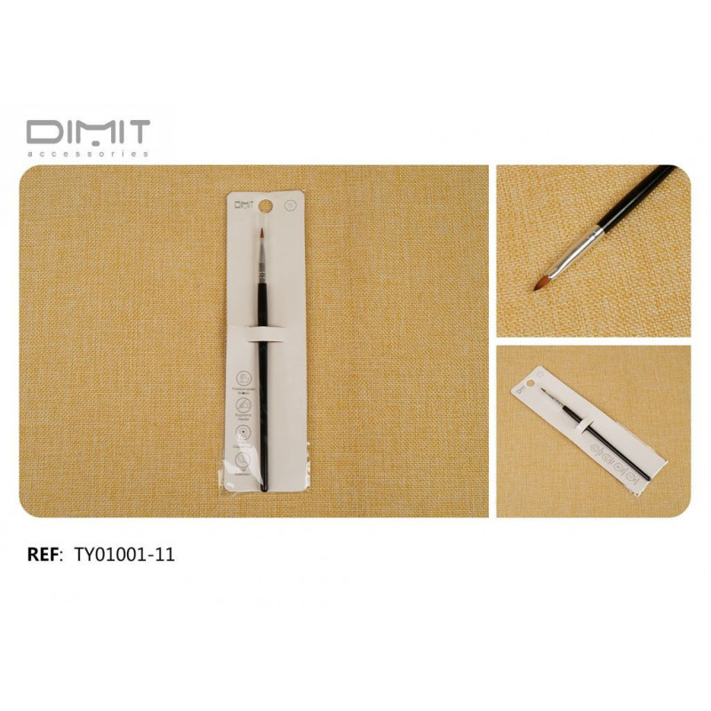 PINCEL UÑAS ACRILICAS Nº11 12/U TY01001-11