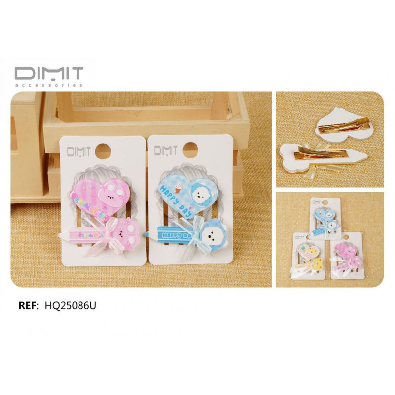 PACK2 PINZAS DE PELO 12/U HQ25086U