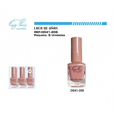 LACA DE UÑAS EASY PARIS 6/U