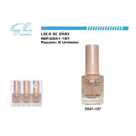 LACA DE UÑAS EASY PARIS 6/U