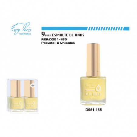 LACA DE UÑAS 9 DIAS 6/U