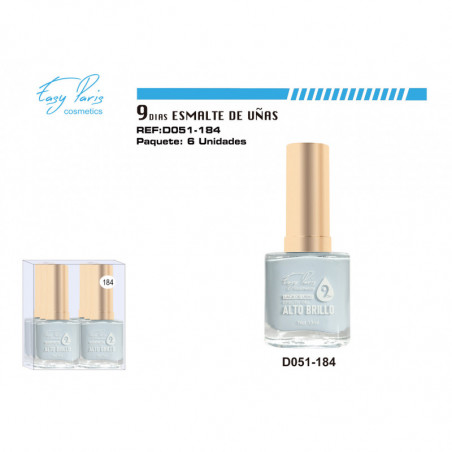LACA DE UÑAS 9 DIAS 6/U