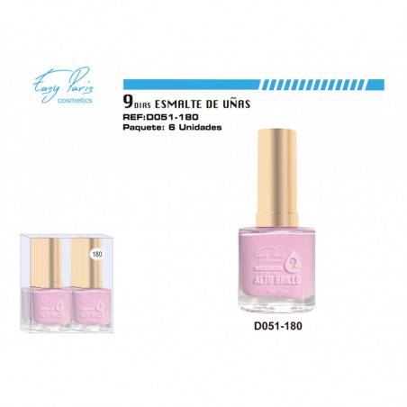 LACA DE UÑAS 9 DIAS 6/U