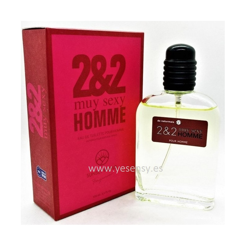 2&2 MUY SEXY HOMME 100ML F.MAIS