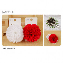 PINZA/BROCHE C/FLOR 12/U...