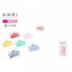 PINZA DE PELO 7CM 12/U PZ25785
