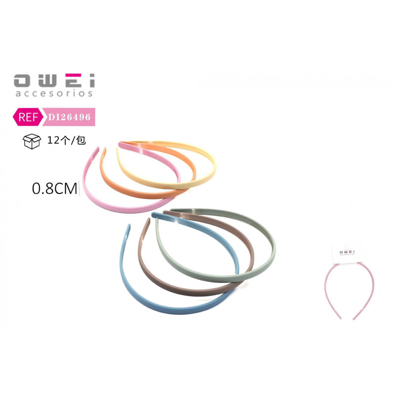 DIADEMA 8MM 12/U DI26496