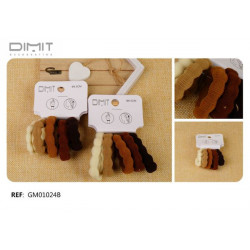GOMA DE PELO 12/U GM01024B DM