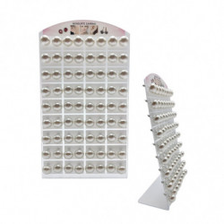 PEND.BLANCO OVAL.12MM 36/P 804