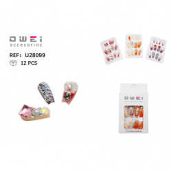 UÑAS POSTIZAS 12/U U28099 OW