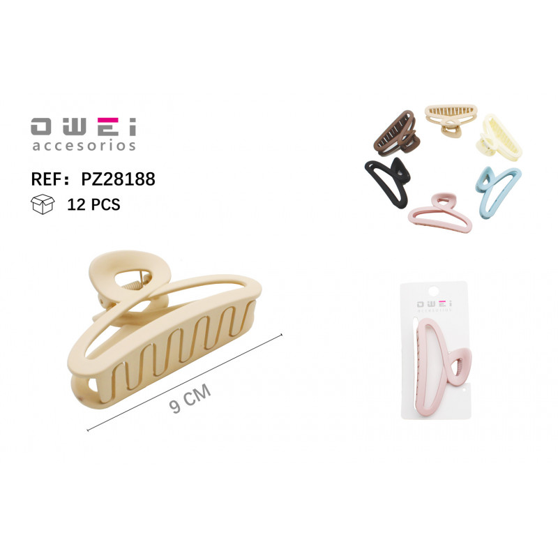PINZA DE PELO 9CM 12/U PZ28188 OW