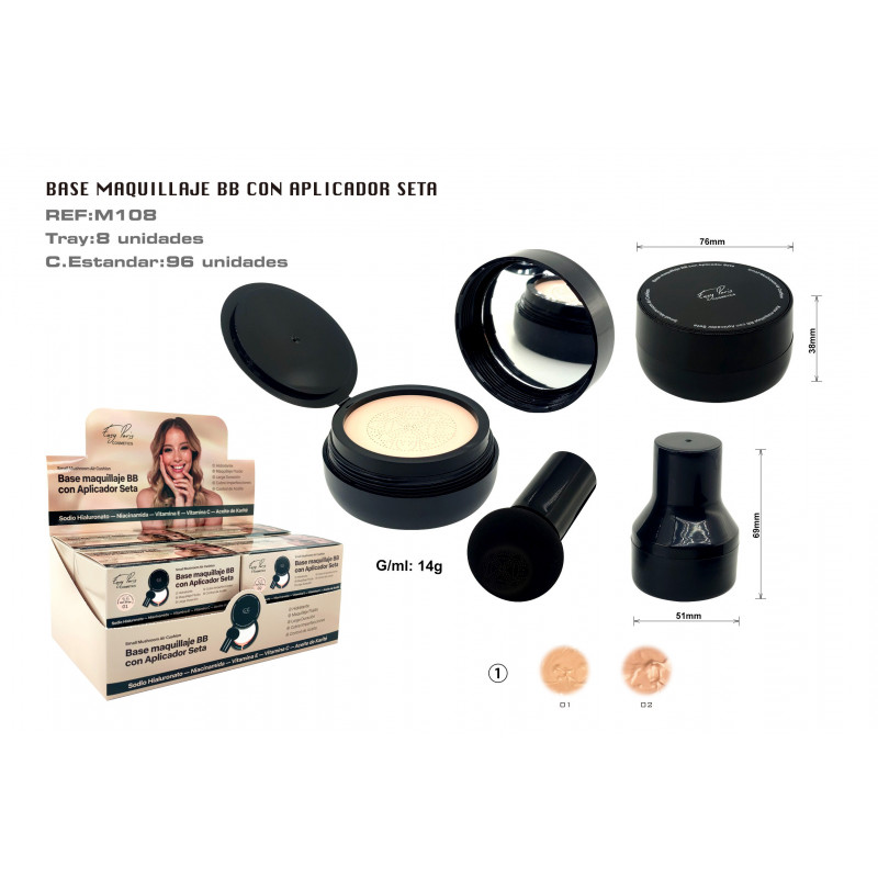 BASE MAQ.BB ACEITE KARITE VIT E 8/U