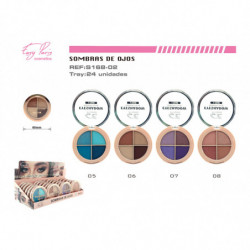 S.DE OJOS 4 COLORS 24/U