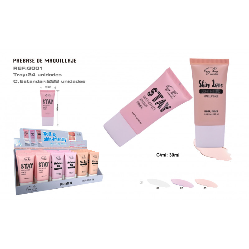 MAKEUP PRIMER PREBASE DE MAQ.24/U