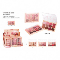 PALETA S.DE OJOS NUDES 18/U