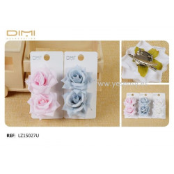 FLOR C/PINZA Y BROCHE. 12/U...