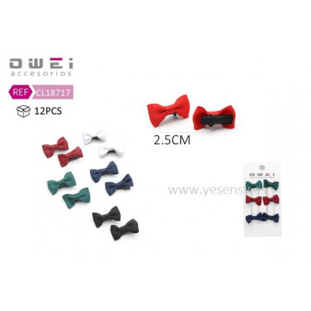 PACK PINZA C/LAZO 2.5CM 12/U CL18717