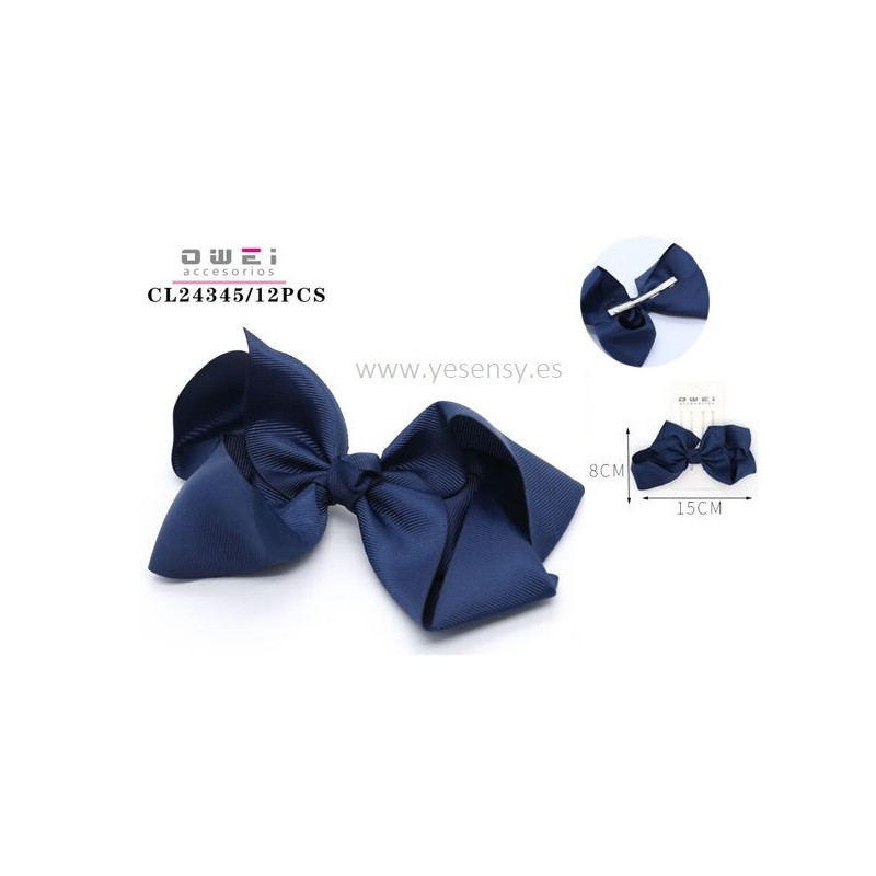 PINZA LAZO 15CM AZUL MARINO. 12/U CL24345