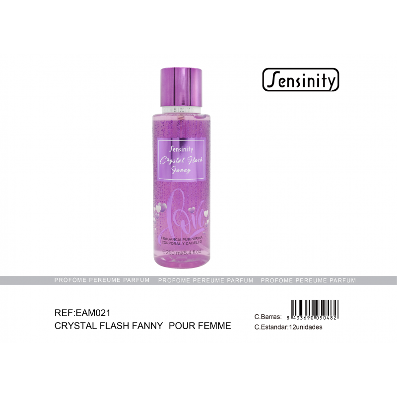 CRYSTAL FLASH FANNY BODY Y CABELLO