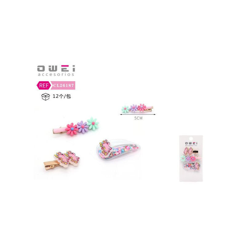 PACK CLIPS 3PCS 12/U CL26187