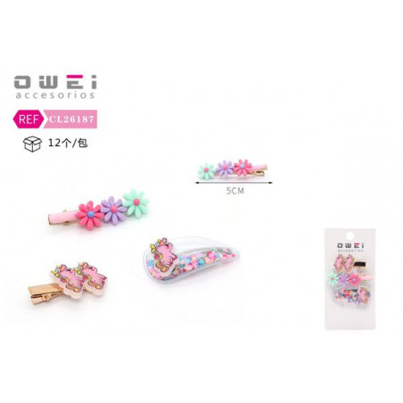 PACK CLIPS 3PCS 12/U CL26187