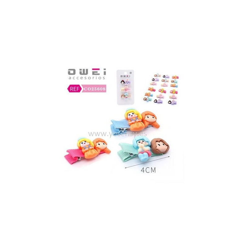 PACK CLIPS 3PCS 12/U CO25608