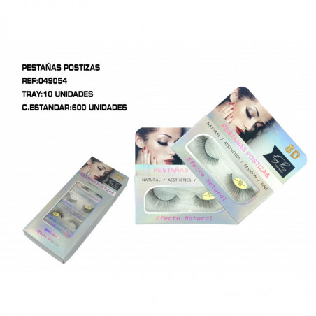PESTAÑAS POSTIZAS EFECT 8D 10/U