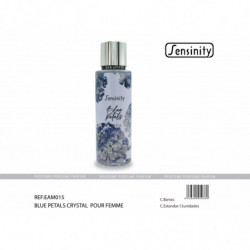 BLUE PETALS CRYSTAL BRUME...