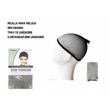 REDECILLA NEGRA CUBRE CABELLO 12/U