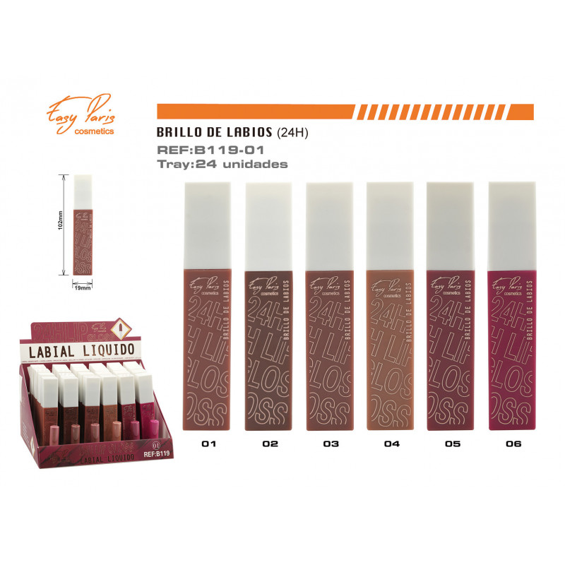 LIPS GLOSS KISS 24H 24/U
