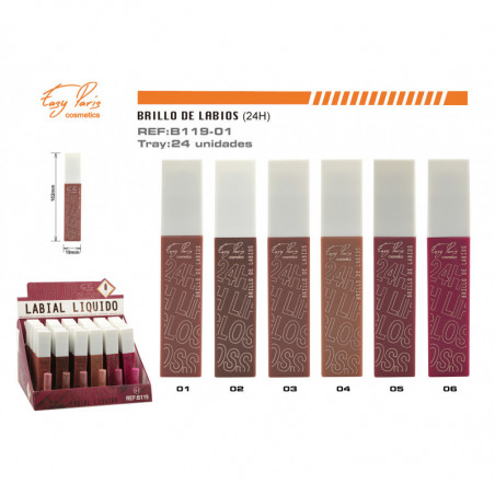 LIPS GLOSS KISS 24H 24/U