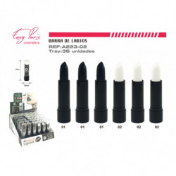 B.DE LABIOS NEG/BLANC 36/U