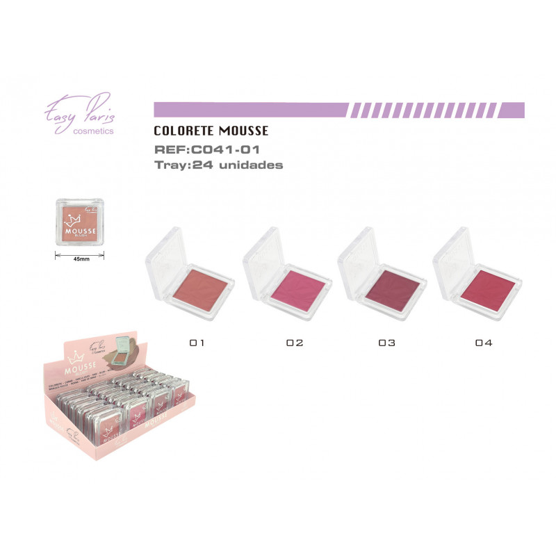 COLORETE MOUSSE 24/U