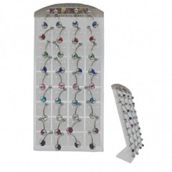PIERCING OMBRIGO ACERO 36/U...