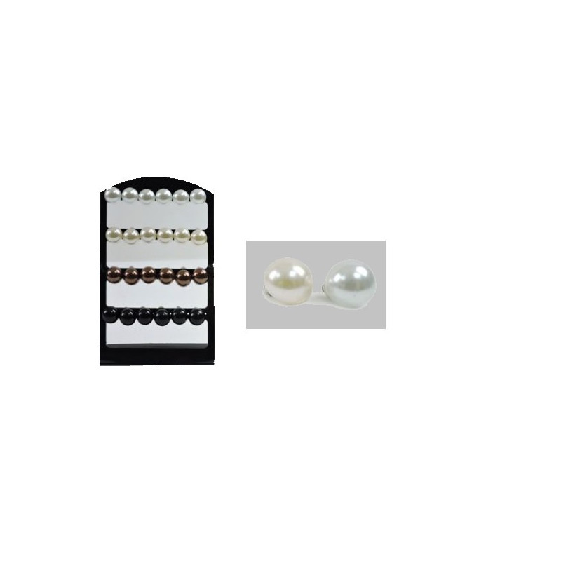 PEND.15CM CLIP M/PERLA 12/P MONS.