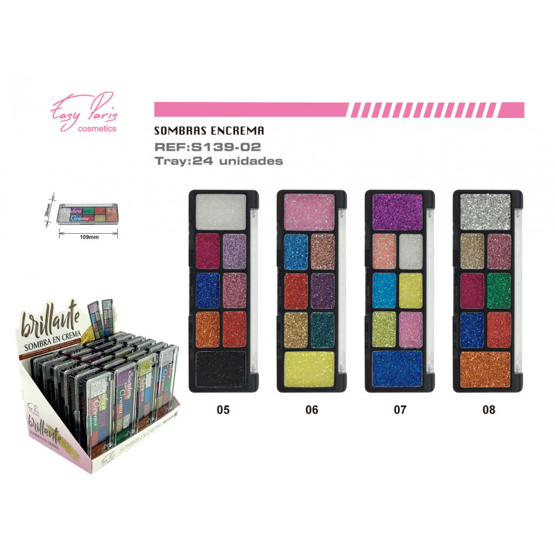 S.CREMA 8 COLORS 24/U
