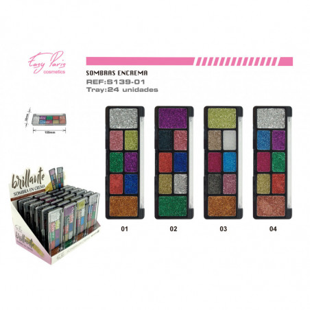 S.CREMA 8 COLORS 24/U