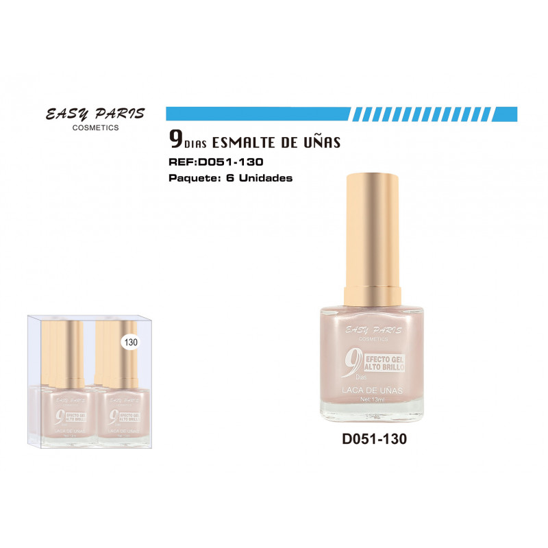 LACA DE UÑAS 9 DIAS 6/U