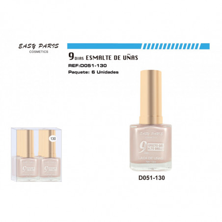 LACA DE UÑAS 9 DIAS 6/U