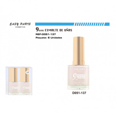 LACA DE UÑAS 9 DIAS 6/U