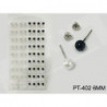 PEND.BLANC.NEG.6MM 36/P M